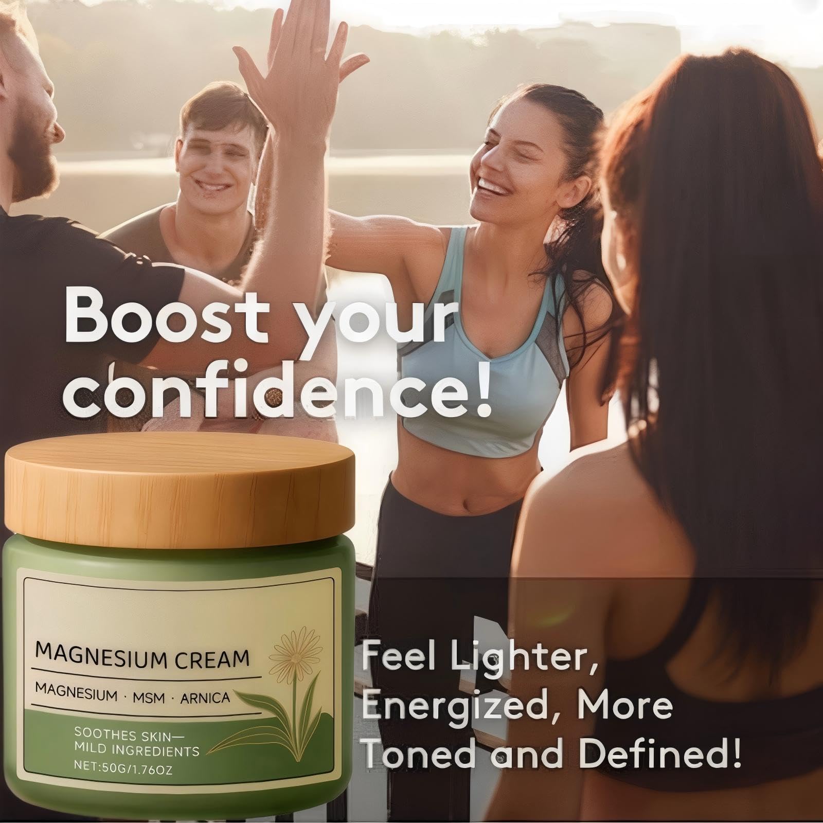 Amazon.com : Axnzp Total Relief Magnesium Cream with MSM & Arnica